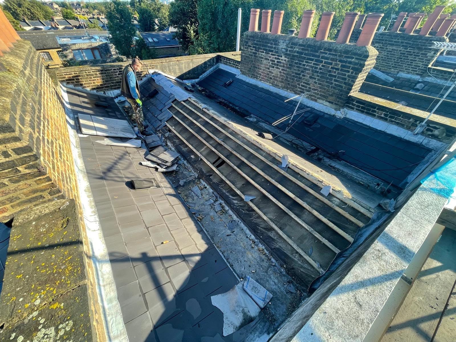 Flat roof project 01